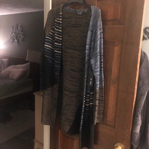 NWT Nic and Zoe Long duster cardigan medium